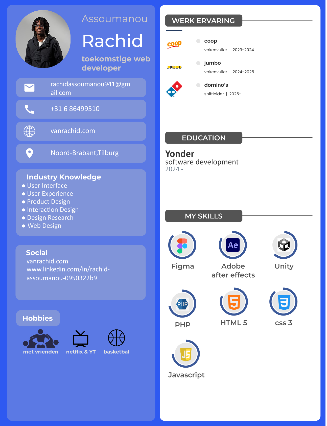 Rachid Assoumanou CV